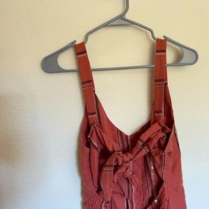 Tie Back Striped Jumper